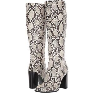 Kenneth Cole New York Justin Block Heel Knee High Boots